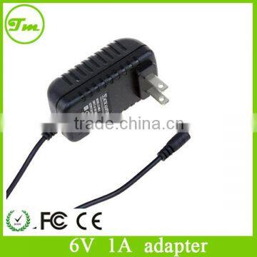 6v 6 volt 1A electric Power Replacement AC/DC Adapter Charger for TVG AX09V200