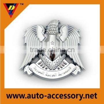 Chinese 3d car logo and their name badge/ custom plastic chrome car logo