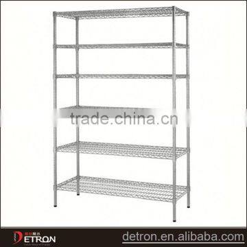 Customized adjustable floor welded wire shelf