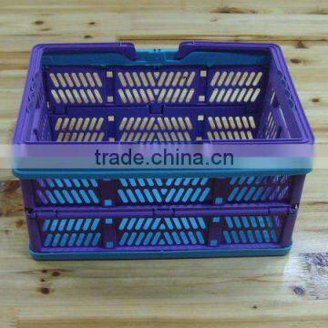 plastic folding basket