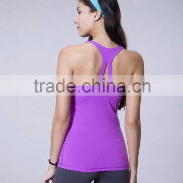 Private Label Custom Design Sexy Ladies Workout Tops Active Tank Tops photo-2