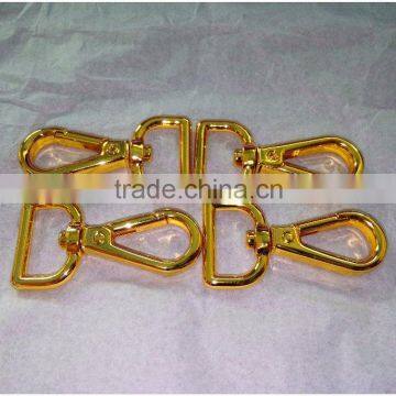 Key chain parts plating gold key rings hardware