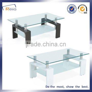 Cheap glass coffee table promotion !!!