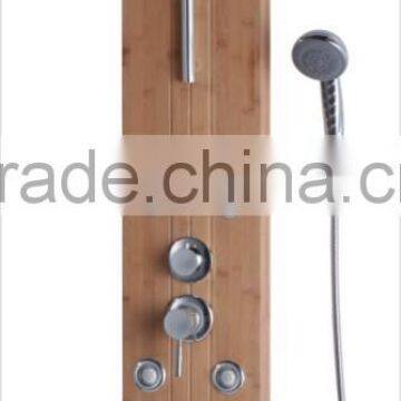 Nature healthy CE bamboo body shower panel, sanitary ware LN-B114