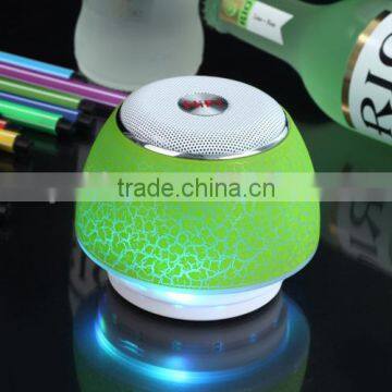 Wireless Speaker with Colorful LED Lights ,Rechargeable Battery,TF Card Slot,Wireless for Bluetooth Device,Party,Picnic,Outdoor