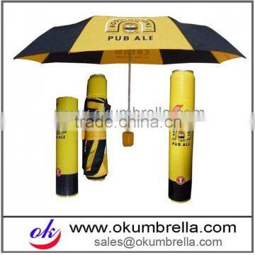 Promotion gift beer bottle umbrella