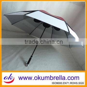 30" Stormshield Double canopy china golf umbrella