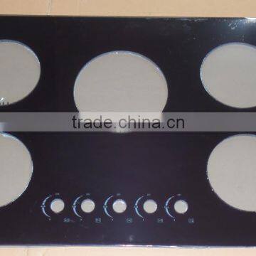 Built-in Tempered Glass 5 Burners Gas Stove/gas Cooker for Sale