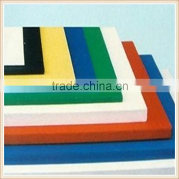 Red Yellow Blue Black PVC Foam Board for kitchen furniture and cabinet