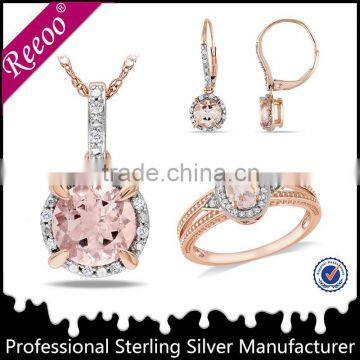 wholesale jewelry set elegant silver jewelry sets for women