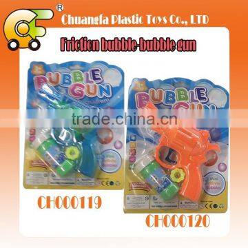 Friction Bubble-bubble Cartoon Gun With Light One Bottle of Bubble Water photo-6