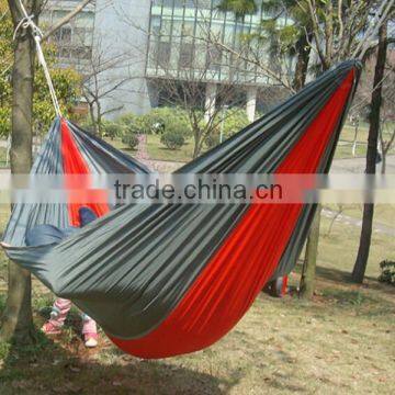 Parachute Fabric Hammock With Ropes And Carabiners