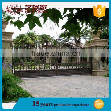 swing open style,fancy gates,residential bi folding gate