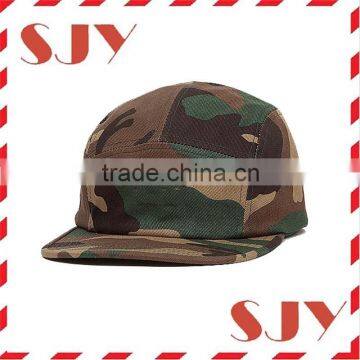 Fashion 5 panel snapback camo hunting caps