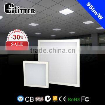TUV Approval Energy Saving square recessed Ceiling LED Panel Light 600*600mm 45W 4500lm LED Panel Light