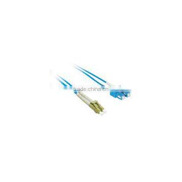 10m LC-SC 9/125 OS1 Duplex Singlemode Fiber Optic Cable (Plenum-Rated)