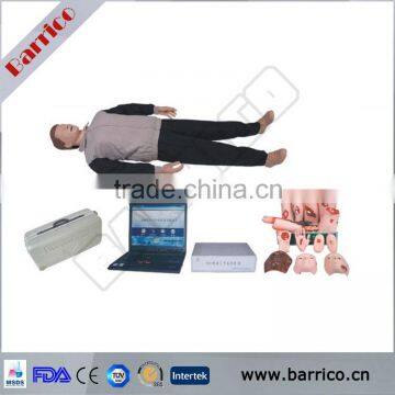 High-class CPR and trauma full body training manikin wit CE certification