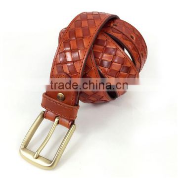 High Quality crocodile leather belt