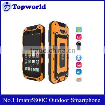 Hot Outdoor PNo.1 Imani5800C Waterproof Shockproof 4.7inch MTK6582 Quad Core Phone with 1GB RAM 8G ROM Mobile Phone