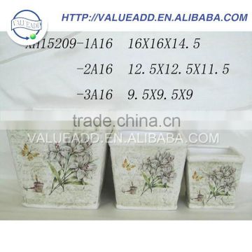 Competitive price pottery make your own flower pots factory supply