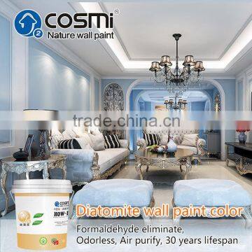 Supper quality non VOC wall paint,diatom mud paint