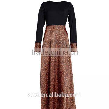 OEM Service China Factory Custom Made Wholesale Arabic Slim Abaya Dress for Fat Women photo-4