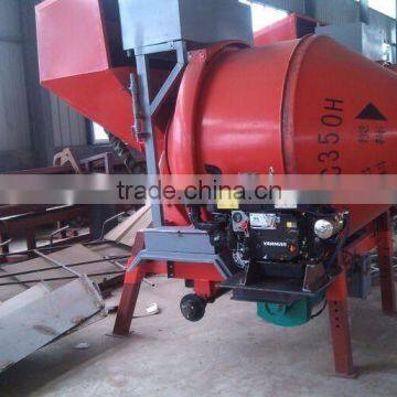 diesel portable concrete mixing machine JZC350