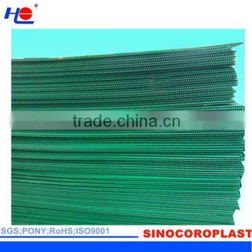 fade resistance and convenient to move corrugated plastic cardboard sheets