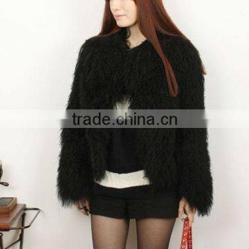 fashion style tibet sheep fur coat 1329