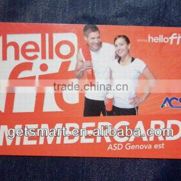 Large Inventory CMYK Offset Printing Promotional Branded Custom Membership Card Accept Customized Design