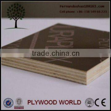 4ft*8ft concrete shuttering plywood , Waterproof Plywood for Construction , Phenolic film Faced Plywood Board