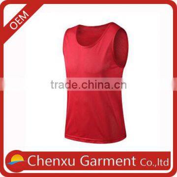 latest fancy tops girls fitness tank top men custom no brand sportswear no brand custom fitness wear plain red color tanktop