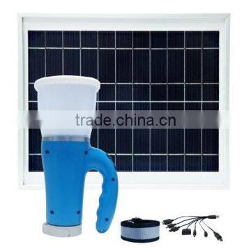 8w solar led flashlight with astigmatism and spotlight and SOS signal