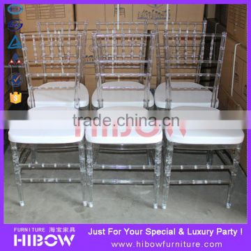 Commercial Furniture General Use crystal clear wedding chair