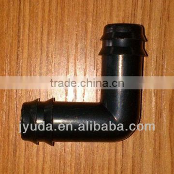 drip pipe fittings/HDPE pipe fittings/90 degree compression elbow