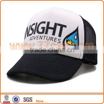 Custom Fashion 5 panel mesh printing trucker cap