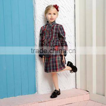 British School Girl Dress Factory in China Baby Girl Summer Dress
