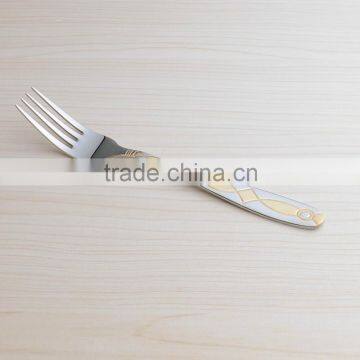 Golden Cutlery! Stainless China Flatware