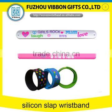 Promotional Slap Wristband With Silicon Material