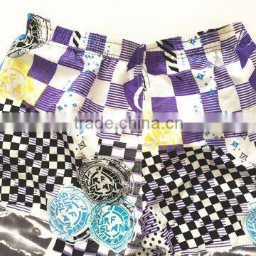 Abstract Wholesale Printed Comfortable Romantic Beach Shorts photo-4