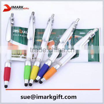 banner touch pen with promotional logo