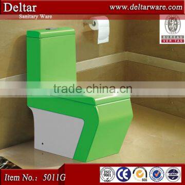 Professional Chaozhou Toilet Factory,Color Toilet Price S-trap 250 300mm,One Piece Toilet WC photo-6