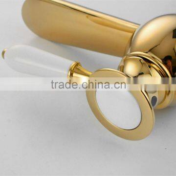Single Handle Gold Basin Sink Faucet photo-3