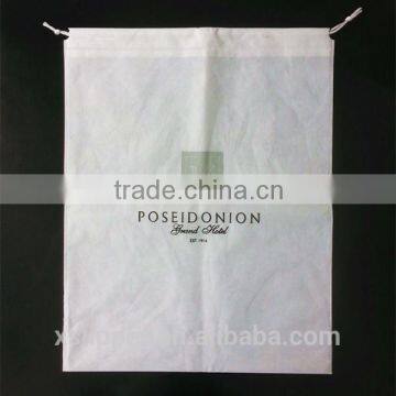 hotel large non-woven laundry bag, easy washbale bags