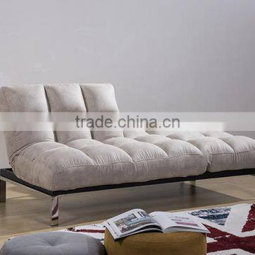 Special Functional Folded fabric Sofa Bed Without Armrest