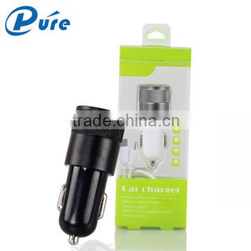 Brand New Car Charger Wholesale Charger 2.1A/3.1A Dual Port Car Charger