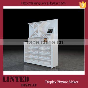 factory price metal folding display stand/shelf/rack for shoes/plant/other