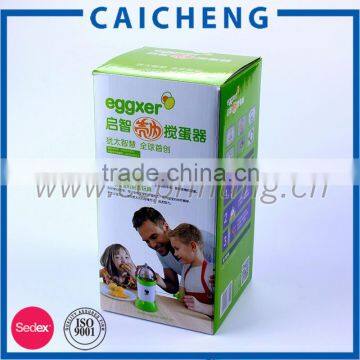 Wholesale custom colorful printed e flute corrugated box