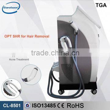 Shrink Trichopore Most Popular Beauty Equipment New Style SHR /OPT/IPL+elight+ RF Multifunctional Ipl Depilacion Laser Opt Shr Ipl Laser Hair Removal photo-3
