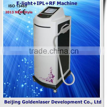 2013 New design E-light+IPL+RF machine tattooing Beauty machine glasses